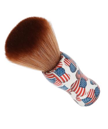 Neck Duster Brush Easy To Barber Brush Soft Nylon Bristle Neck Hair Removal Brush for Hair Cutting for Salon