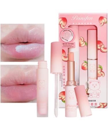 Organic Lip Balm Lip Chap Stick Lightening Lip Cream | Nighttime Lip Repair Long Lasting Sweet Fruit Sticks 0.88 oz for Lip Chaps - Buy Online on GoSupps.com