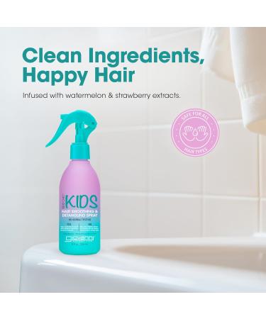 Eco Chic KIDs Hair Smoothing & Detangling Spray - Detangler Spray For Kids Kids Detangler Spray Hair Detangler Spray For Kids Salon Quality Natural Botanical Ingredients - 8 Fl Oz (Pack of 2) - Buy Online on GoSupps.com