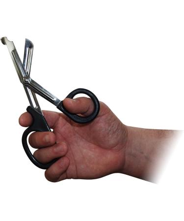 Surgimax Tuff Kut First Aid Scissors 18cm - Heavy Duty Emergency Trauma Multipurpose Scissors (Single Pack) - International Shipping Available - Buy Online on GoSupps.com