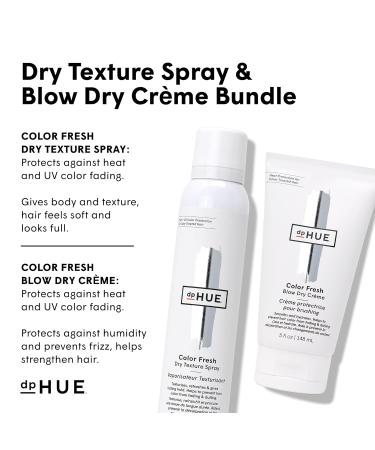 dpHUE Color Fresh Dry Texture Spray (5 oz) + Color Fresh Blow Dry Creme (5 oz) - Buy Online on GoSupps.com