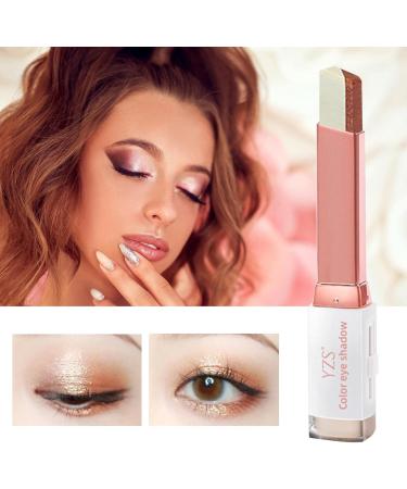 Aeihevo Eyeshadow Pencil Double color eye shadow crayon Eyeshadow Stick Brilliant double color eyeshadow makeup to enhance your eyes Hepvet - Buy Online on GoSupps.com