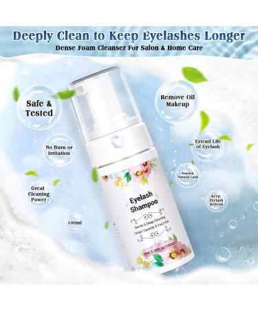 Lash Extension Kit with Lash Clusters, Glue, Remover, Brush Set & Shampoo - Complete Bundle for Beginners & Professionals - Buy Online on GoSupps.com