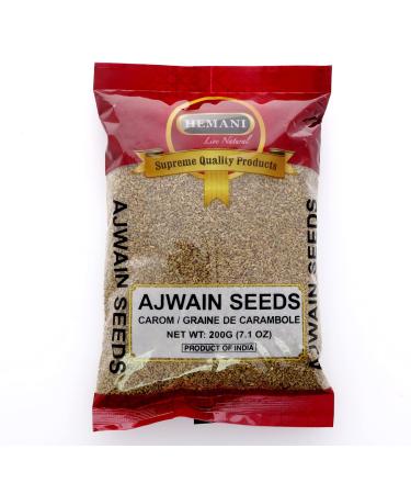 Carom Seed - Ajwain Seeds 200g (7.1 OZ) - For Cooking & Ayurvedic Medicine - Product of India