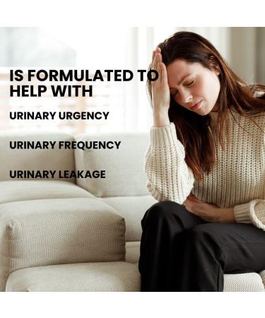 Bladder Control Supplement - Support Urinary Health Reduce Urgency & Leakage with Pumpkin Seed Cranberry & More - Buy Online on GoSupps.com