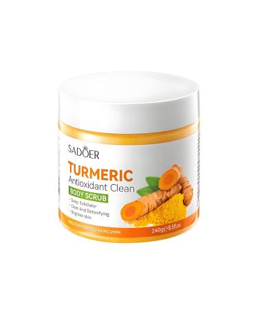 Turmeric Deep Cleansing Scrub - Moisturizing Body Exfoliator (8.5 fl. oz) | Shop Internationally - Buy Online on GoSupps.com