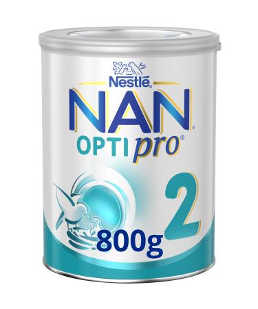 Nestle Nan Optipro 2 - Opvolgmelk vanaf 6 maanden - Flesvoeding Baby - 2 x 800 gr'
