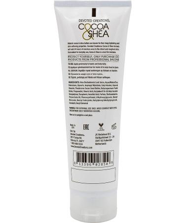 Devoted Creations Cocoa & Shea Moisturizer 8.5 oz - Hydrating Body Lotion - Buy Online on GoSupps.com