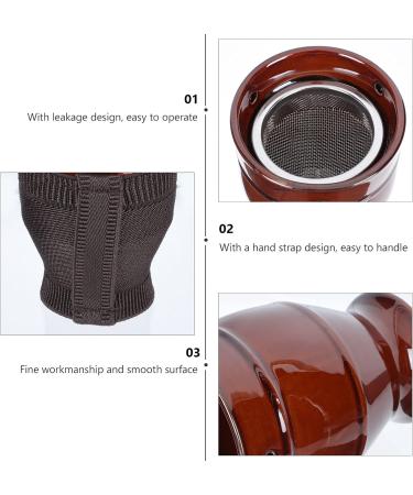 Minkissy Moxibustion Roll Holder & Ceramic Burner - Moxa Scraping Pot Assembly Holder for Effective Moxibustion Massage - International Shipping Available - Buy Online on GoSupps.com