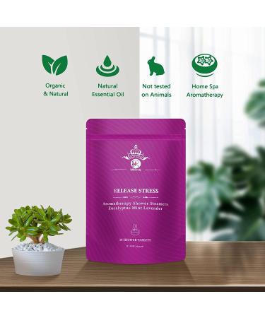 MR MIRYE Organic Shower Steamers 18-Pack Aromatherapy Set with Eucalyptus, Lavender, Peppermint Essential Oils - Shower Bombs Gift for Men & Women - Buy Online on GoSupps.com