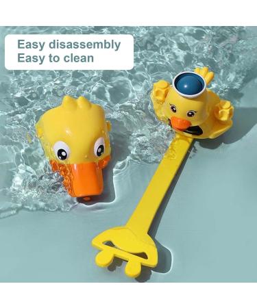 Children's Tap Extender - Yellow Duck Faucet Extension for Kids - Cartoon Water Accessory Set - Buy Online on GoSupps.com