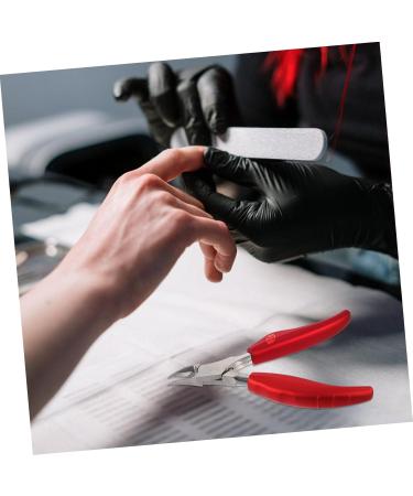Minkissy Folding Hawk Mouth Pliers Cuticle Scissor Manicure Dead Skin Clipper Pedicure Mouse Halloween Girl para Red Handle Rubber and Plastic Toenail Clippers Heavy - Buy Online on GoSupps.com