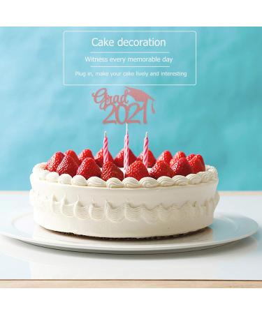 Abaodam 2 Sets 20 Pcs Graduation Cake Insert Cars Cupcake Toppers Cake Decor Graduation Cap Graduation Party Decorations Wedding Cupcake Topper Dessert Picks Paper Cup Food Glue Stick Rose Goldx2pcs 20x14cmx2pcs - Buy Online on GoSupps.com