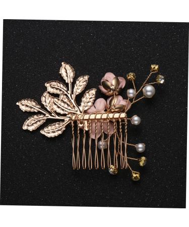 MAGICLULU Rhinestone Comb Hair Comb for Bride Rhinestone Hair Comb Bride Comb Pearl Hair Comb Wedding Hair Comb - Buy Online on GoSupps.com