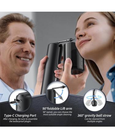 Electric Ear Wax Removal System - FSA HSA Eligible Water-Powered Cleaner with 4 Pressure Modes - Safe Effective and Rechargeable - International Shipping Available - Buy Online on GoSupps.com