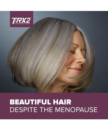 TRX2 Post Menopause Hair Pack - Nourishes Mature Female Hair - Hair Loss Regrowth Treatment for Women With Thinning Hair Due to Menopause With Biotin - Naturally-based - Vegetarian - 1 Month Supply - Buy Online on GoSupps.com