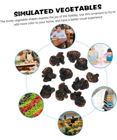 TOPBATHY 10pcs Artificial Agarics Plants Lifelike Agarics Artificial Fruit Realistic Simulation Agaric Faux Agarics Lifelike Cucumber Artificial Vegetable False Agarics Toy Dishes Pvc Food - Buy Online on GoSupps.com