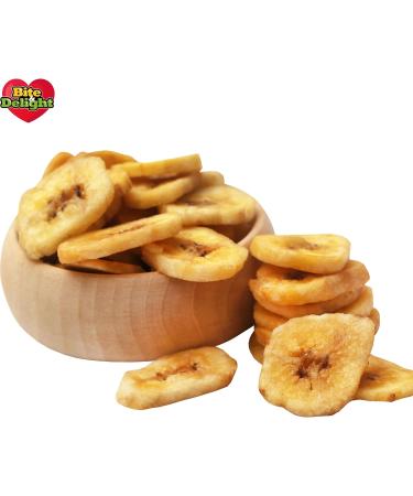  Bite & Delight Bite & Delight 6.8kg Sugar-Free Banana Chips Healthy Snack Dried Bananas Ideal for Muesli & Yogurt Rich in Fiber & Vitamins Natural Banana Chips - Buy Online on GoSupps.com
