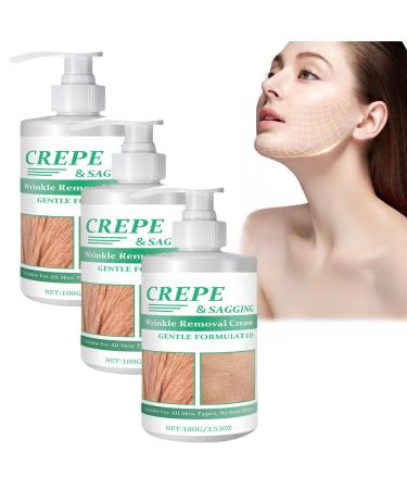 JASUBAI Set of 3 firming anti-aging anti-wrinkle moisturizing anti-aging creams revitalizing body cream skin firming breast firming and lifting