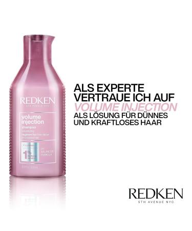 Redken High Rise Volume Shampoo 300ml | Repairing Hair Shampoo with Filloxans & Nourishing Polymers - Boost Volume & Shine - Buy Online on GoSupps.com