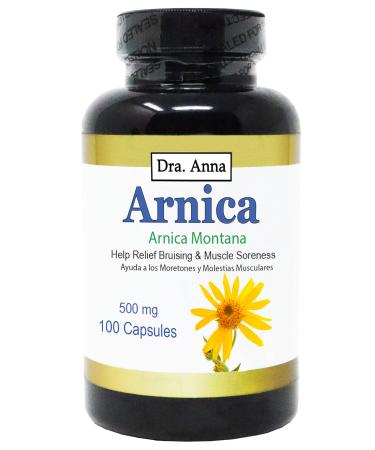 Arnica Montana Capsules 500mg 100 Capsules - Buy Online on GoSupps.com