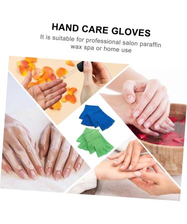 Healeved 6 Pairs Gel Gloves Half Finger Gloves Skin Care Gloves Fingerless Sleeping Gloves Dry Hand Gloves Moisturizing Gloves Moisturizing Hand Gloves Miss at Night Knitting Lotion - Buy Online on GoSupps.com