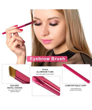 Multi Function Eyebrow Brush | Professional Square Angled & Ultra Thin Eyeliner Makeup Brush for Precision Application - Buy Online on GoSupps.com