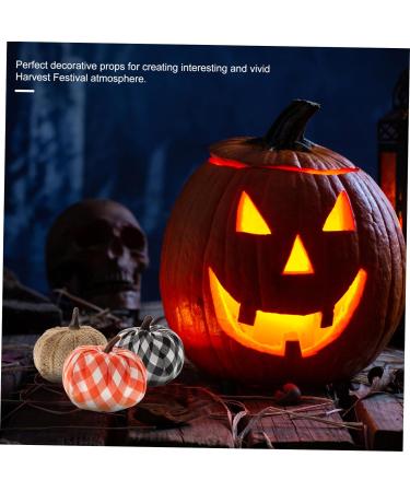 Zerodeko Foams Fake Pumpkin 12pcs Thanksgiving Pumpkin Artificial Party Supplies Environmental Foam Thanksgiving Assorted Fake Pumpkins Assorted Color 8.50X8.50X7.50CM - Buy Online on GoSupps.com