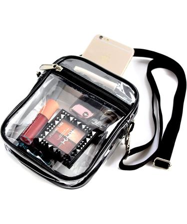 Armiwiin Small Clear Crossbody Stadium Bag for Women - Stadium Approved Clear Purse for Sports Events - Buy Online on GoSupps.com