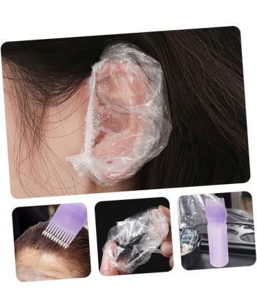 Beaupretty 1 Set Bleach Kit Hair Coloring Tools Hair Dye Tools for Diy Hairstyling Gloves Salon Hair Dyeing Tool Earmuffs Hair Dye Accessories Plastic Portable Tool Kit Purple 6.9x4.8cm Purple - Buy Online on GoSupps.com
