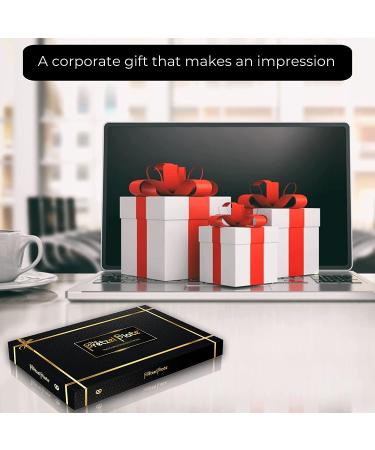 Deluxe 24 Piece Chocolate Covered Pretzels Gift Box - Dark, White & Peanut Butter - Buy Online on GoSupps.com