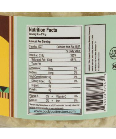 Buy Raw Cocoa Butter 1 lb - Non-GMO Vegan & Halal - Premium Quality for Baking & Skin Care - Buy Online on GoSupps.com