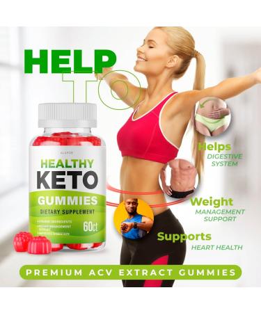 Alapor Healthy Keto Gummies - ACV Keto Gummy Bears Dietary Supplement 30 Days Supply - Buy Online on GoSupps.com