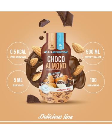 ALLNUTRITION Sweet Sauce - Dessert Sauce - Low Calorie Syrups - Nutritional Dessert - Low Calories - Healthy Snacks - 500ml - - Buy Online on GoSupps.com
