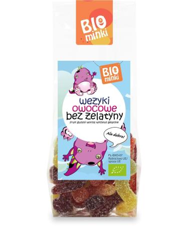 Tubes without gelatin ORGANIC 100g - BIOMINKI