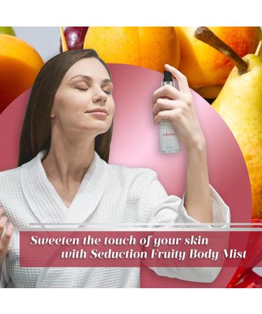 Coochy Fragrance Mist Body Spray - No Alcohol Paraben-Free Organic - Gentle Refreshing Boost of Scent in Skin & Hair - Infused w/Honkeysuckle Fruity Twist & Honey - Seduction 4floz/118ml Multi - Buy Online on GoSupps.com