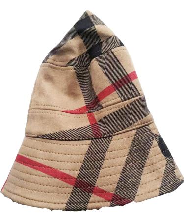 RUINUO Women's Cotton Plaid Bucket Hat - Colorful Sun Hat for Summer Travel - Buy Online on GoSupps.com