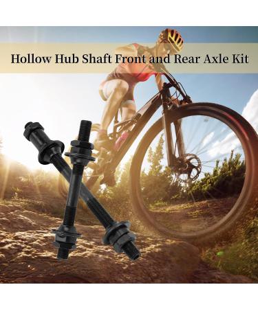 MOONDKIST 1 Pair Bike Axle Set | Front and Rear Axle Kit for Mountain MTB Bike - Buy Online on GoSupps.com