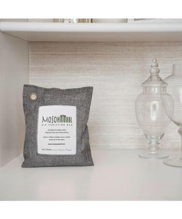 Moso Natural 500g Air Purifying Bag - Scent-Free Odor Eliminator for Kitchens, Bedrooms, Living Rooms & Pet Areas - Premium Bamboo Charcoal Absorber - Buy Online on GoSupps.com