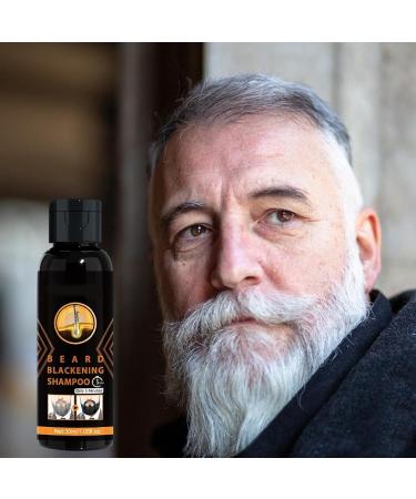 Black Hair Shampoo Beard Care Multiflorum Organic Natural Fast Hair Dye Plant Essence Black Hair Color Dye Shampoo for Men Pologmase - Buy Online on GoSupps.com