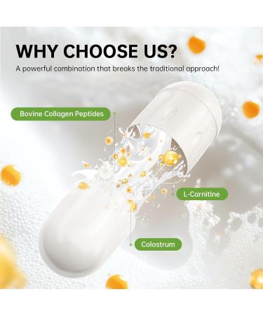 DrBioCare Living Collagen L-Carnitine Complex Supplement and Advanced Hot Sweat Cream - Buy Online on GoSupps.com