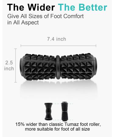 Tumaz Foot Massage Roller - Ergonomic Plantar Fasciitis Relief | Myofascial Pain & Foot Health Solution - Buy Online on GoSupps.com