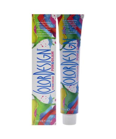 ColorDesign Fun and Glam Demi-Permanent Hair Color - Candy Pink Hair Color Unisex 3.4 oz