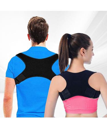 Upper Back Brace Back Straightener - Soft Breathable Upper Back Brace Back Support Shoulder Brace with Adjustable Fit for Daily Comfort - Buy Online on GoSupps.com