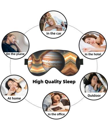 Jupiter Landscape Eye Mask - Soft Adjustable Nighttime Comfort for Men & Women | International Shipping Available - Buy Online on GoSupps.com