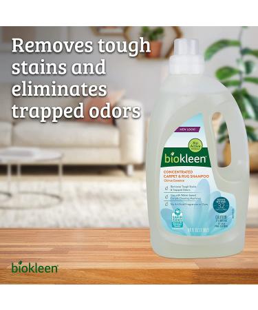 Biokleen Natural Carpet Cleaner - Safe, Citrus Essence, 64oz | Machine & Rug Shampoo - Buy Online on GoSupps.com