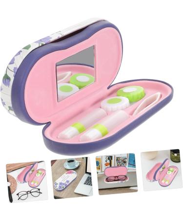 Shop Gatuida Double-Sided Leather Glasses Case | Stylish Organizer for Travel & Storage | Perfect for Glasses & Contact Lens Accessories - Buy Online on GoSupps.com