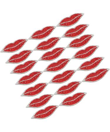 Sexy Crystal Lipsticks Red Lipsticks Handmade Craft Necklaces - Buy Online on GoSupps.com