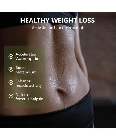 TUITUII Sweating oils slimming oil natural organic slimming massage oil for weight loss anticellulite belly fat quick loosening cellulite cream for waist arms buttocks - Buy Online on GoSupps.com