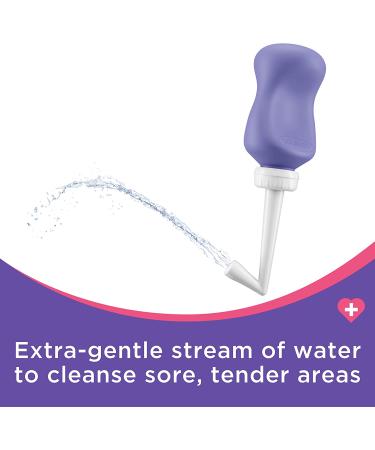 Lansinoh Upside Down Peri Bottle for Postpartum Care and Gentle Cleansing  12.2 Ounces - Buy Online on GoSupps.com